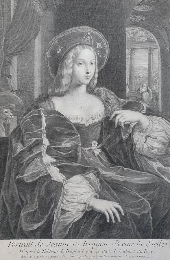 Juana de Aragón, según Rafael Sanzio